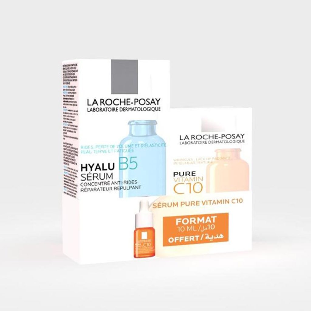 Duo sérum La Roche-Posay Hyalu B5 et Vitamin C10