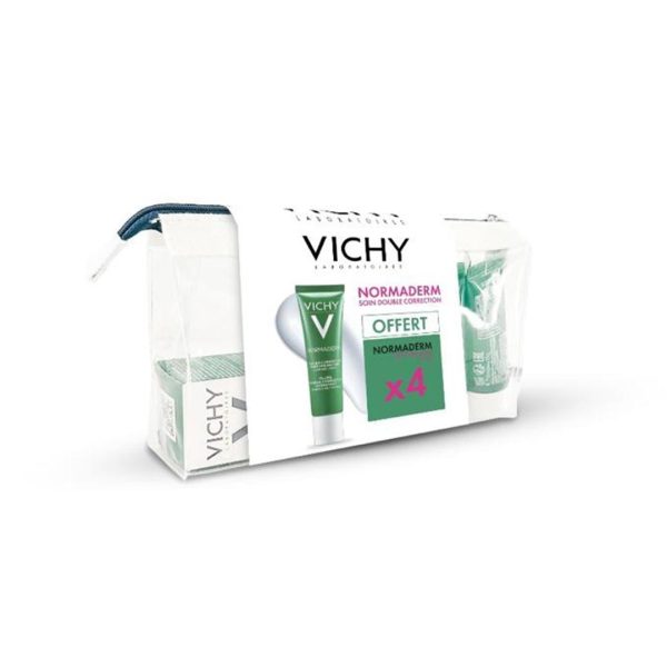 Offre Vichy Normaderm avec trousse et gels purifiants