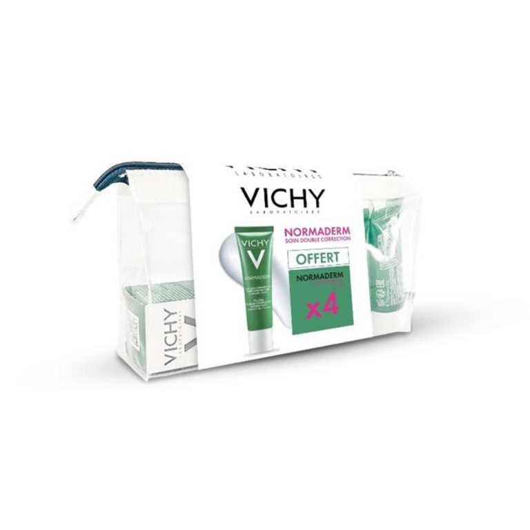 Offre Vichy Normaderm avec trousse et gels purifiants